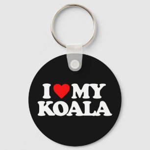 I LIEBE MEY KOALA SCHLÜSSELANHÄNGER