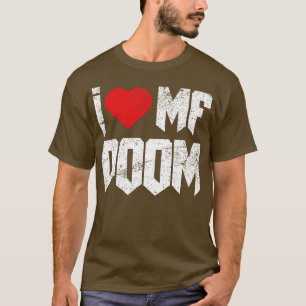 I Liebe Mf Doom Vintag erschüttert T-Shirt