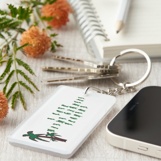 I Liebe Miami Gardens Florida Schlüsselanhänger (Vorderseite rechts)