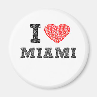 I Liebe Miami Magnet