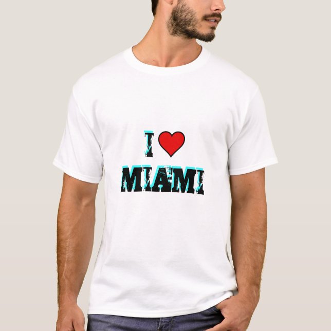 ~I Liebe Miami~ T-SHIRT (Vorderseite)