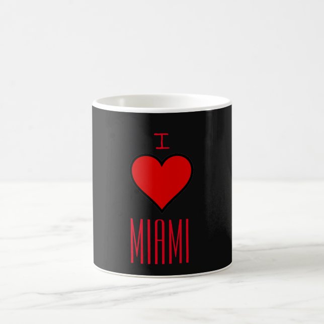 ~I Liebe Miami~ TASSE, KÜMMERN SIE! Kaffeetasse (Mittel)