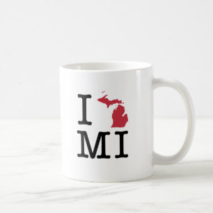 I Liebe Michigan Kaffeetasse