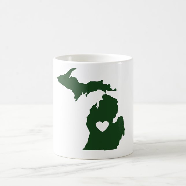I Liebe Michigan Kaffeetasse (Mittel)