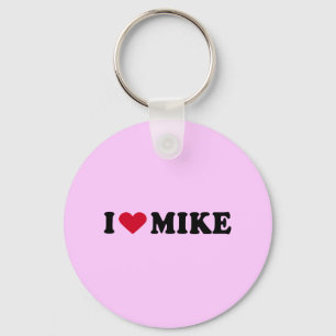I LIEBE MIKE SCHLÜSSELANHÄNGER