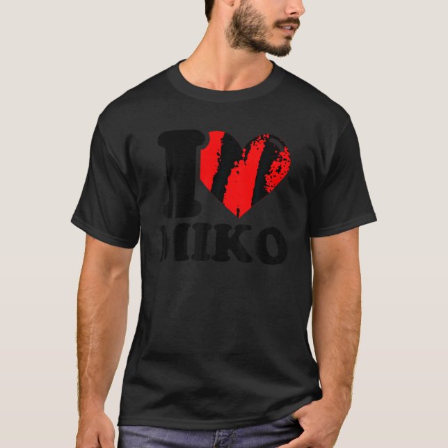 I LIEBE Miko T Shirt (Vorderseite)