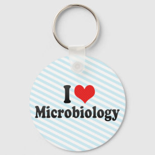 I Liebe Mikrobiologie Schlüsselanhänger