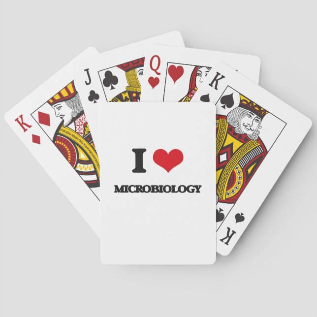 I Liebe-Mikrobiologie Spielkarten (Rückseite)