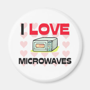 I Liebe-Mikrowellen Magnet