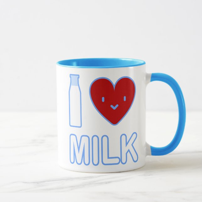 I Liebe-Milch-Tasse Tasse (Rechts)