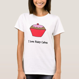 I Liebe Milchkuchen T-Shirt