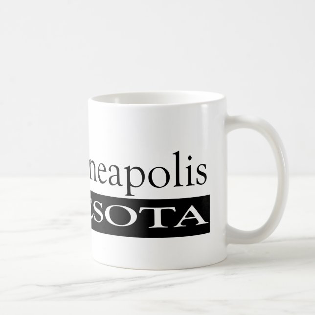 I Liebe Minneapolis Minnesota Kaffeetasse (Rechts)