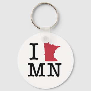 I Liebe Minnesota Schlüsselanhänger