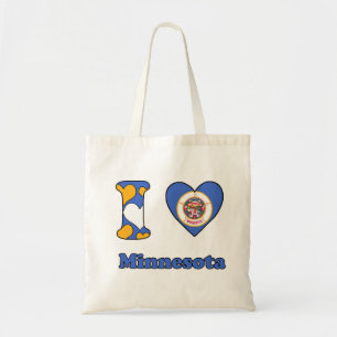 I Liebe Minnesota Tragetasche