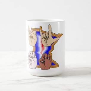 I LIEBE-MINNESOTA-ZEICHEN-SPRACHgetränkeTasse Kaffeetasse
