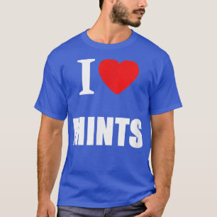 I Liebe Minze für Liebhaber von Minze Süßigkeiten T-Shirt