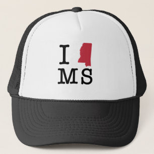 I Liebe Mississippi Truckerkappe
