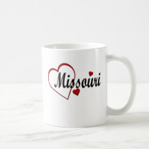 I Liebe Missouri Herz Tasse