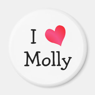 I Liebe Molly Magnet