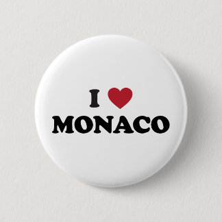 I Liebe Monaco Button