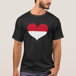 I Liebe Monaco Flag T-Shirt