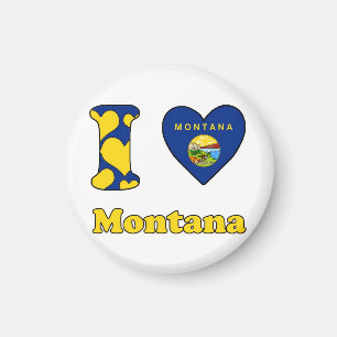 I Liebe Montana Magnet