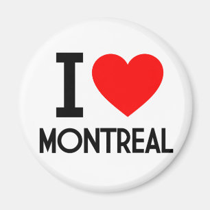I Liebe Montreal Magnet