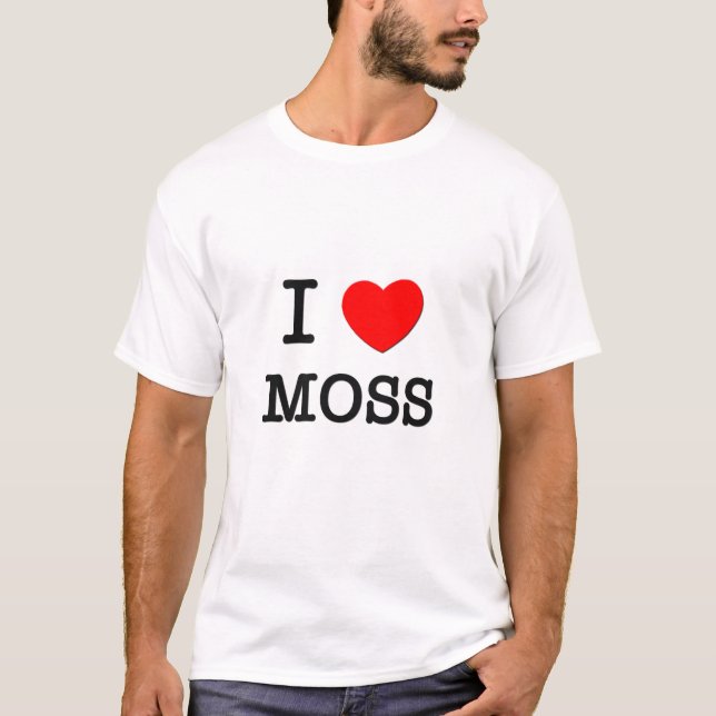 I Liebe-Moos T-Shirt (Vorderseite)