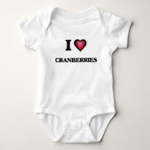 I Liebe-Moosbeeren Baby Strampler