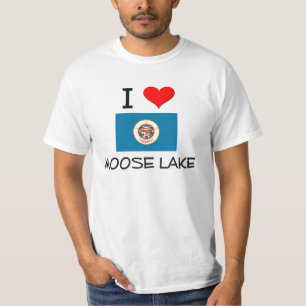 I Liebe-Moose See Minnesota T-Shirt