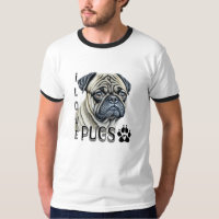 I LIEBE MOPS | Niedliche Hundebesitzer