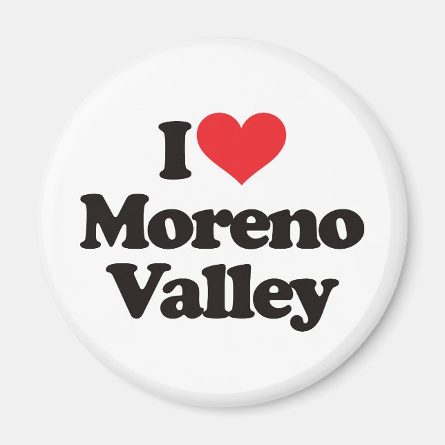 I Liebe Moreno Tal Magnet (Vorne)