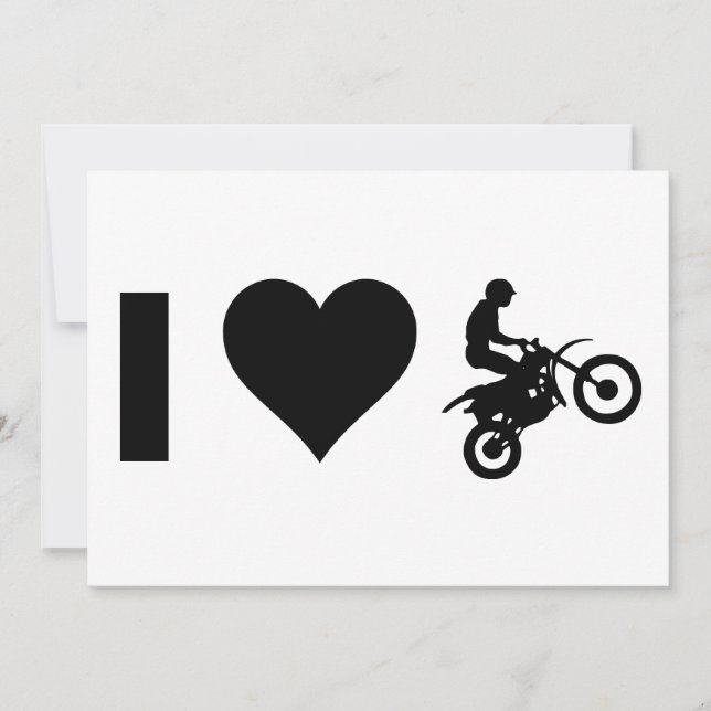 I Liebe Motocross (Vorderseite)