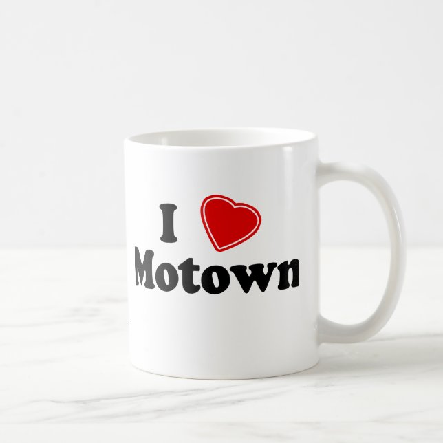 I Liebe Motown Kaffeetasse (Rechts)