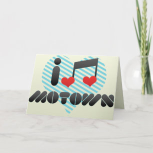 I Liebe Motown Karte