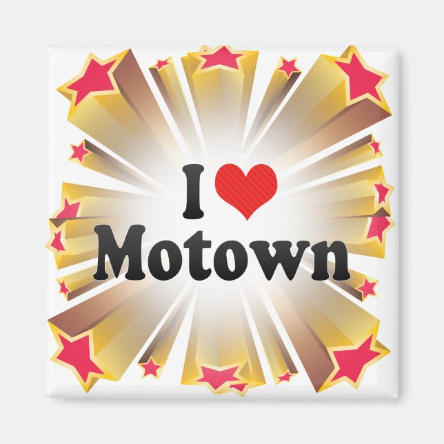 I Liebe Motown Magnet (Vorne)