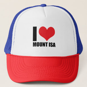 I Liebe Mount Isa Truckerkappe