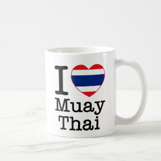 I Liebe Muay thailändisches Kaffeetasse