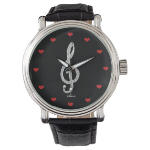 I Liebe Music Armbanduhr