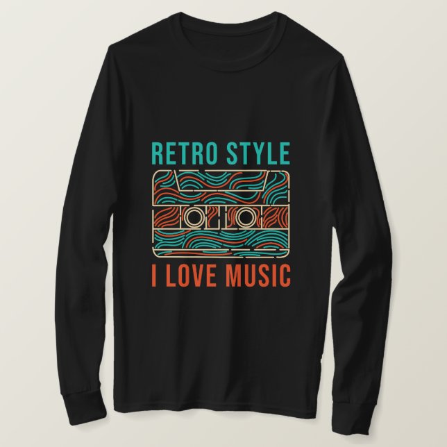 I Liebe Music T-Shirt (Design vorne)