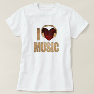 I Liebe Music T - Shirt