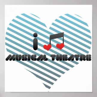 I Liebe Musical Theater Poster