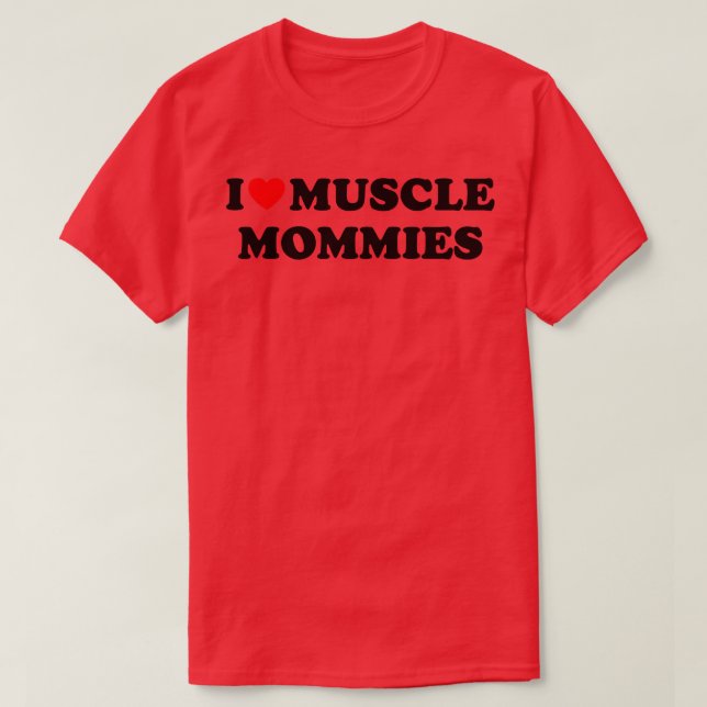 I Liebe Muskelkrämpfe T-Shirt (Design vorne)
