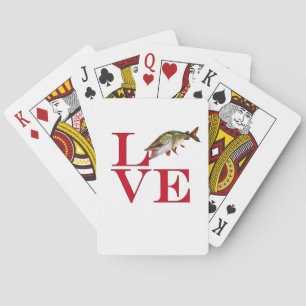 I Liebe Muskie Spielkarten