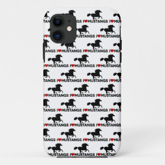 I Liebe-Mustangs - iPhone Fall Case-Mate iPhone Hülle