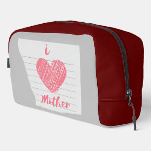 i Liebe Mutter Waschbeutel