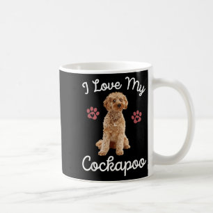 I Liebe My Apoo Dog Mama Funny Quote Hausbesitzer  Kaffeetasse