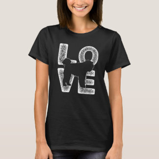 I Liebe My Bouvier Des Flandres Dog Thema T-Shirt