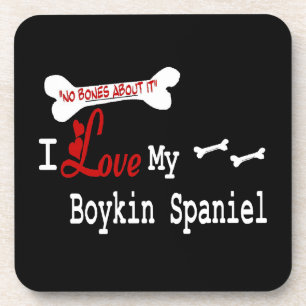 I Liebe My Boykin Spanel Getränkeuntersetzer