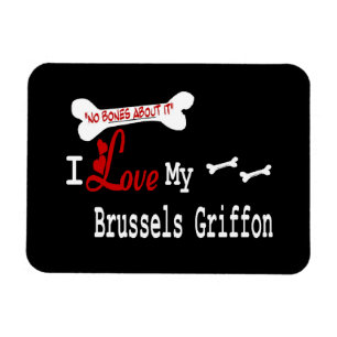 I Liebe My Brussels Griffon Magnet